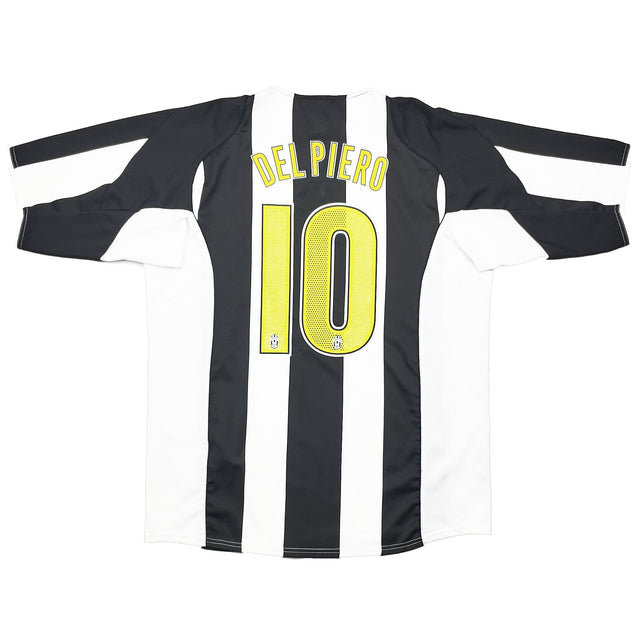 2004/05 Juventus Del Piero #10 Home Shirt (L) Nike