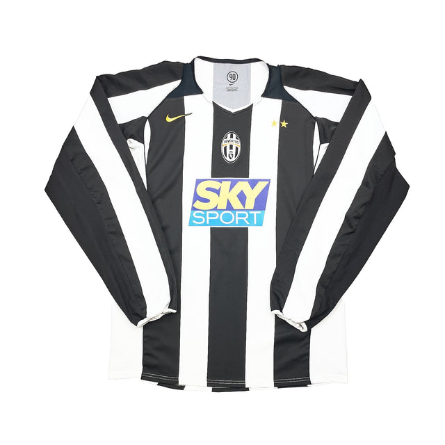 2004/05 Juventus Ibrahimovic #11 L/S Home Shirt (L) Nike