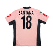 2004/05 Palermo Santana #18 *Match Issue* Heim Trikot (M) Lotto