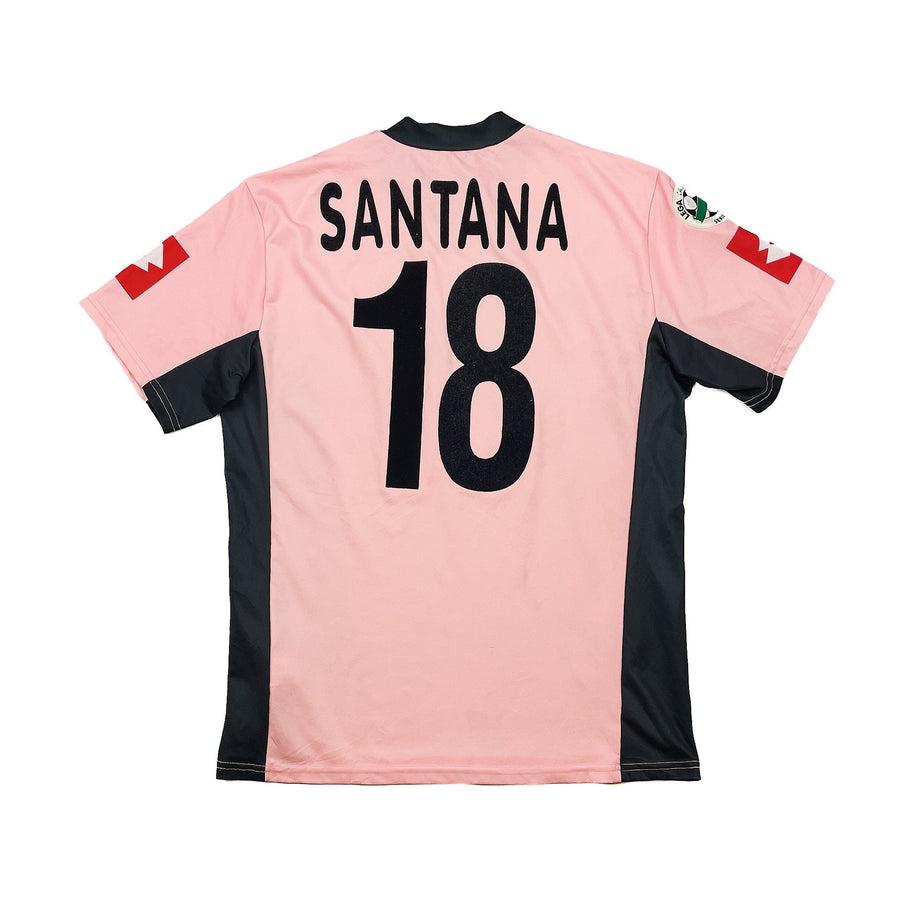 2004/05 Palermo Santana #18 *Match Issue* Heim Trikot (M) Lotto