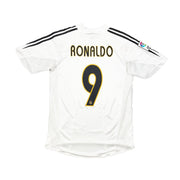 2004/05 Real Madrid Ronaldo Nr. 9 *Player Issue* Heimtrikot (M) Adidas