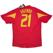 2004/06 Spanien Valeron #21 *BNWT* Heimtrikot (XL) Adidas