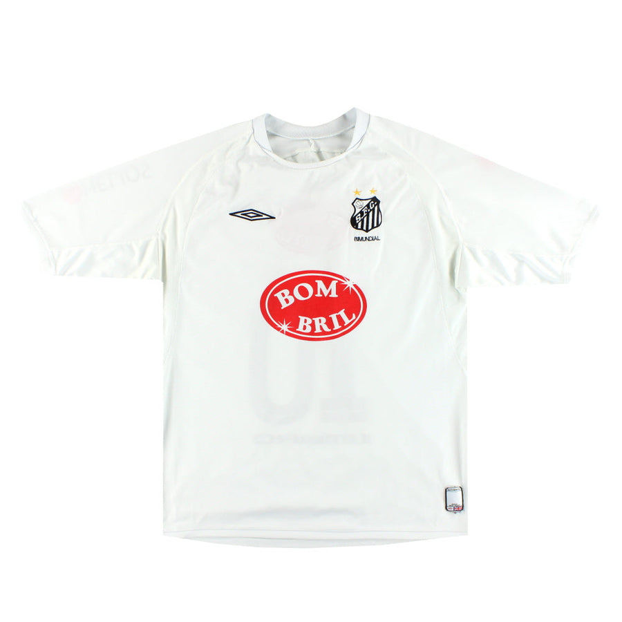 2004 Santos Umbro Heimtrikot #10 L