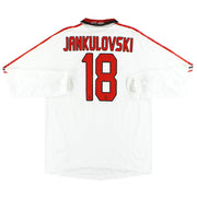 2005-06 AC Mailand adidas 'Formotion' Auswärtstrikot Jankulovski #18 Langarm XL
