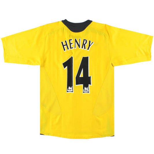 2005-06 Arsenal Nike Away Shirt Henry #14 L