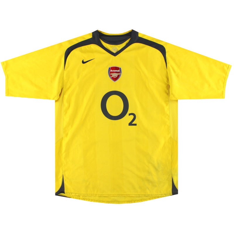 2005-06 Arsenal Nike Auswärtstrikot S