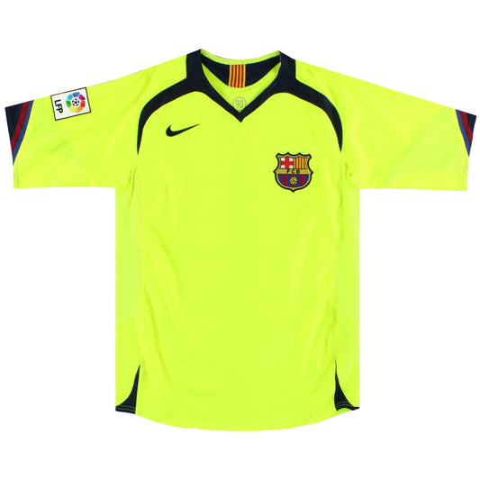 2005-06 Barcelona Nike Away Shirt *Mint* L