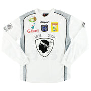 2005-06 Bastia Uhlsport Spielertrikot Auswärts Matingou #17 Langarm XL