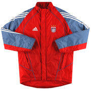 2005-06 Bayern München Wattierter Trainer-/Bankmantel M