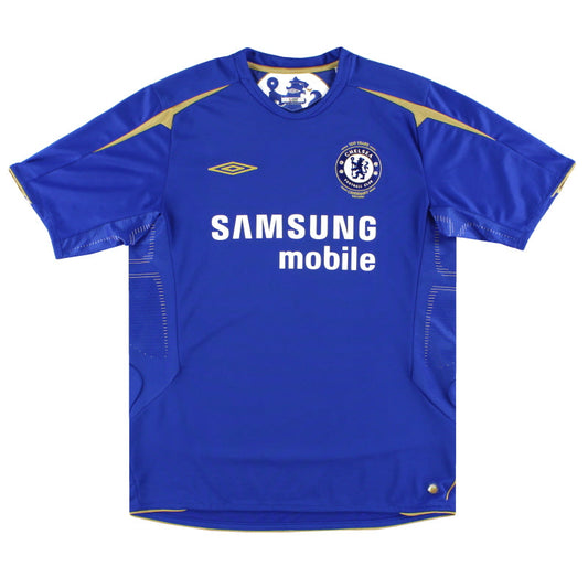 2005-06 Chelsea Umbro Centenary Home Shirt *Mint* L
