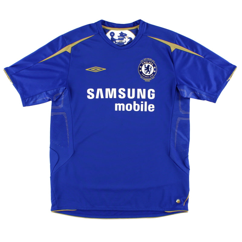 2005-06 Chelsea Umbro Centenary Heimtrikot M