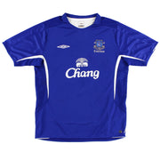 2005-06 Everton Umbro Heimtrikot Gr. Jungen