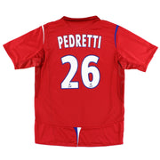 2005-06 Lyon Umbro Auswärtstrikot Pedretti #26 *neu mit Etikett* L