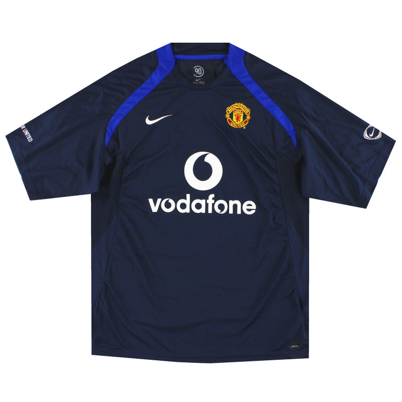 2005-06 Manchester United Nike Training Shirt L