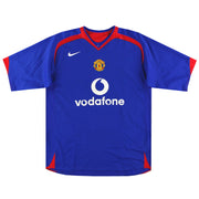 2005-06 Manchester United Nike Auswärtstrikot XXL