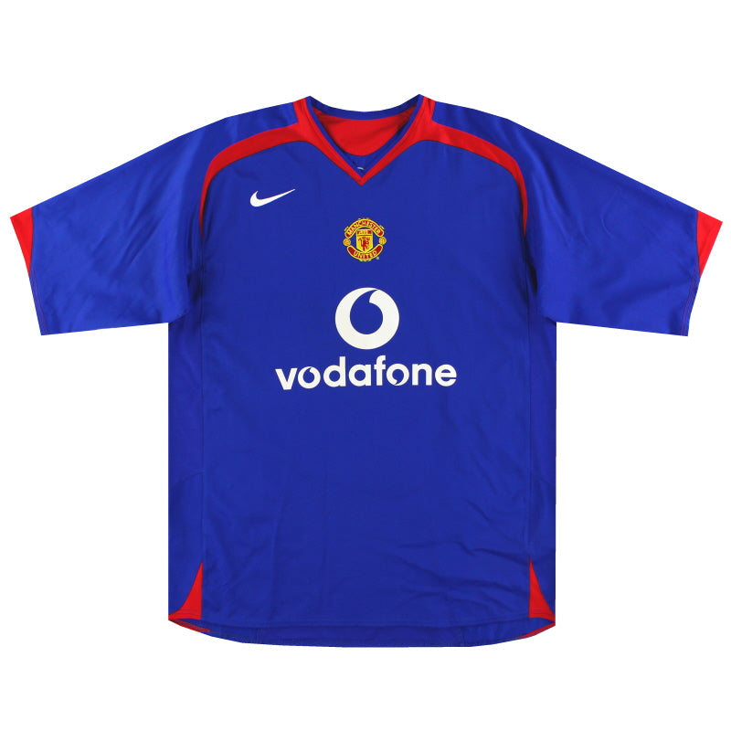 2005-06 Manchester United Nike Auswärtstrikot XL