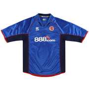 2005-06 Middlesbrough Errea Auswärtstrikot Gr. L Jungen