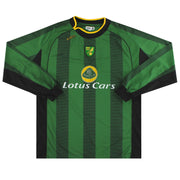 2005-06 Norwich City Auswärtstrikot L/S XXXL