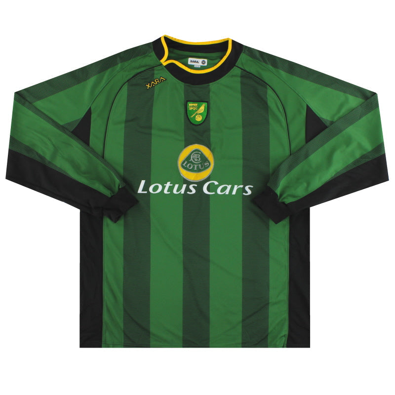 2005-06 Norwich City Auswärtstrikot L/S XXXL
