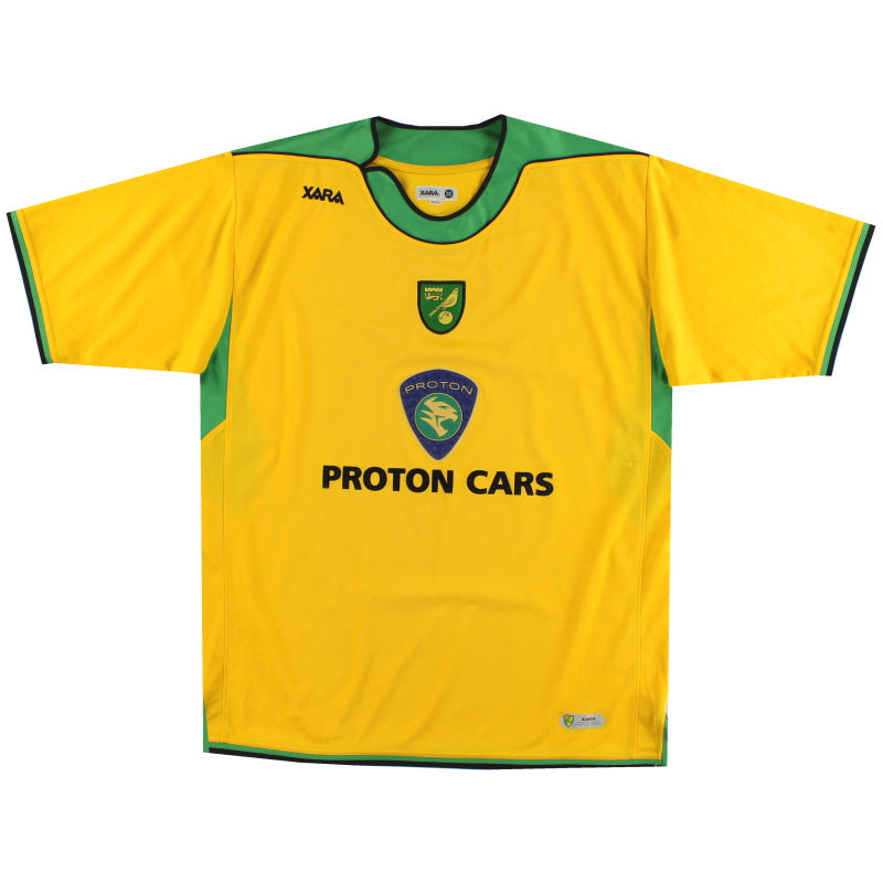 2005-06 Norwich City Heimtrikot *Neuwertig* L