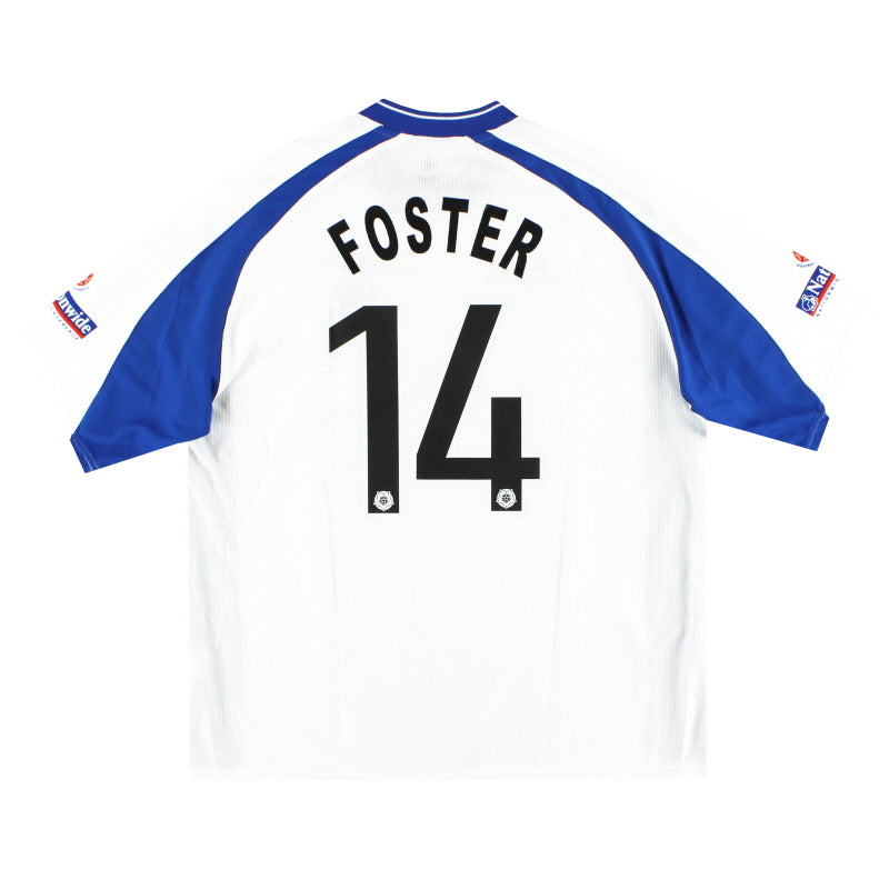 2005-06 Southport Spielerversion Auswärtstrikot Foster #14 XL