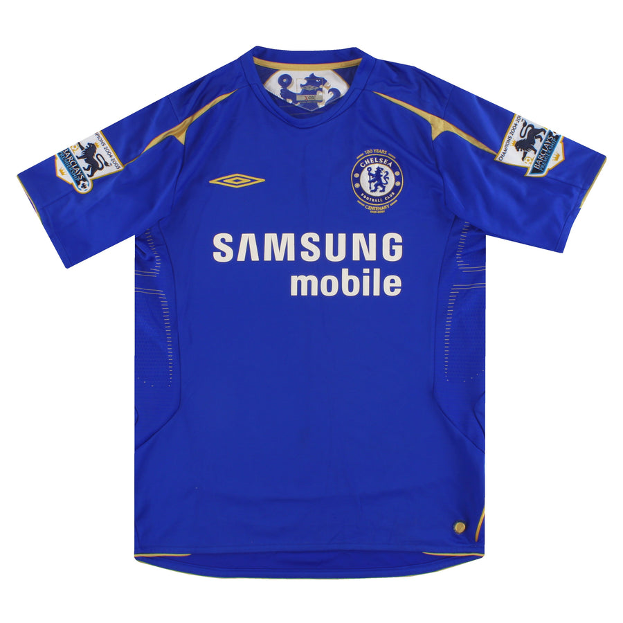 2005-06 Chelsea Umbro Centenary Heimtrikot M