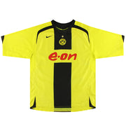 2005-06 Dortmund Nike Heimtrikot XXL