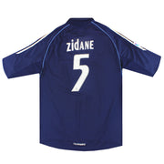 2005-06 Real Madrid adidas Auswärtstrikot Zidane #5 XL