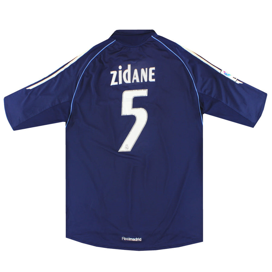 2005-06 Real Madrid adidas Auswärtstrikot Zidane #5 XL