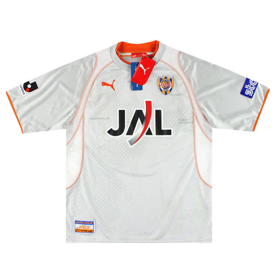 2005-06 Shimizu S-Pulse Puma Auswärtstrikot *mit Etiketten* M