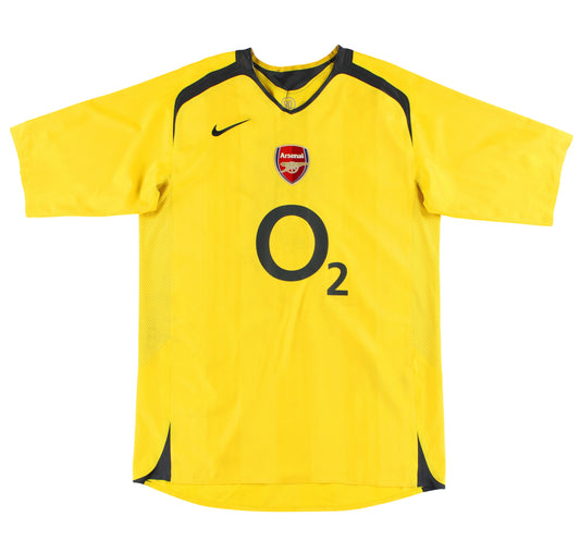 2005-06 Arsenal Nike Player Issue Away Shirt #3 L