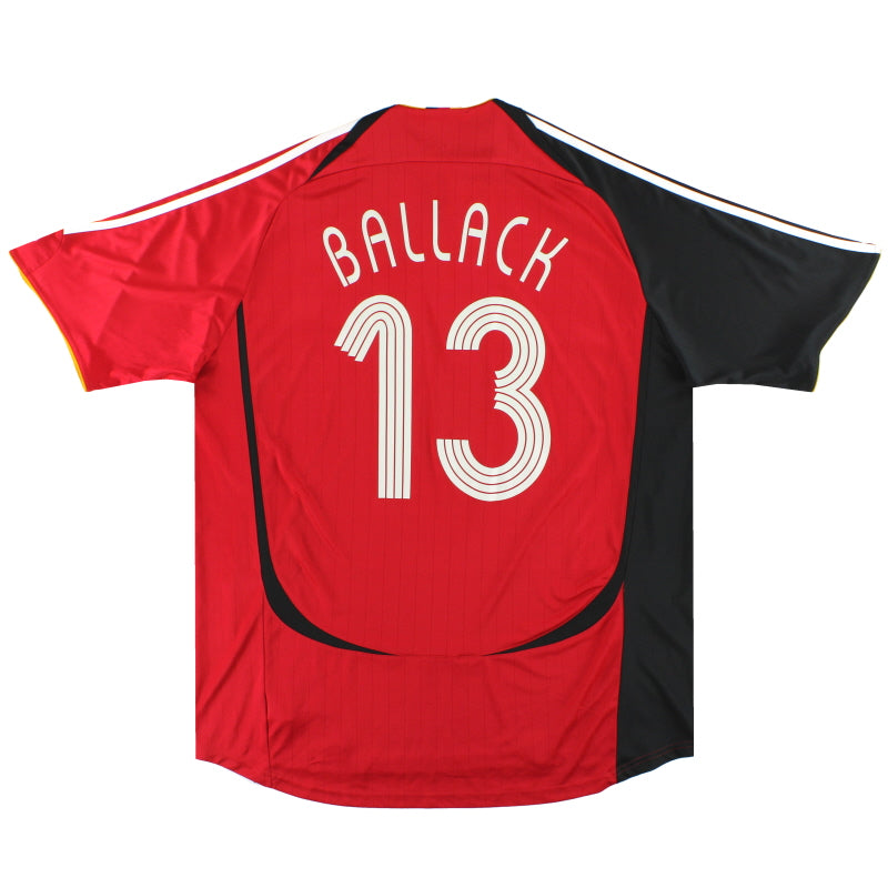 2005-07 Deutschland adidas Auswärtstrikot Ballack #13 XL