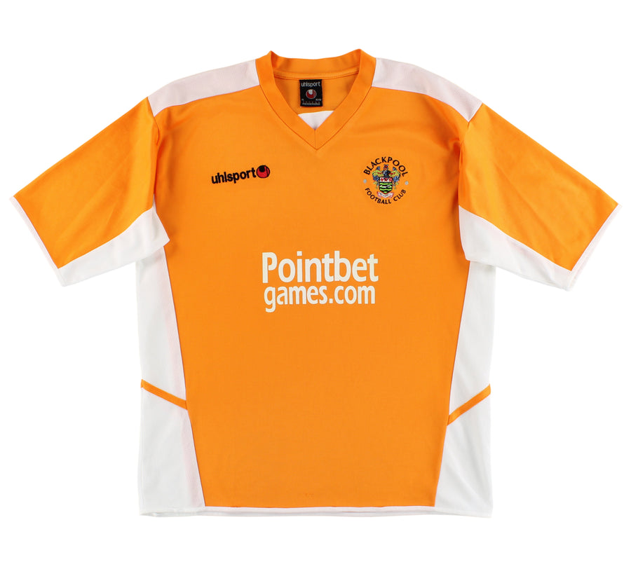 2005-07 Blackpool Uhlsport Home Shirt XL