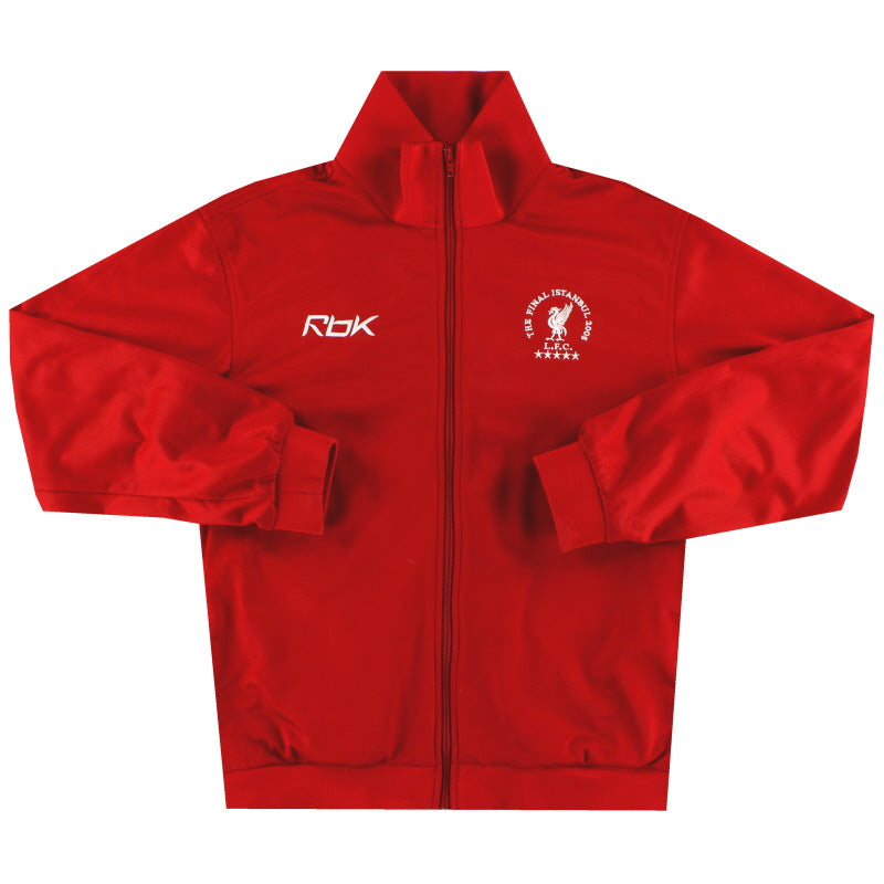 2005 Liverpool „Das Finale in Istanbul“ Reebok Trainingsjacke \*Neuwertig\* M