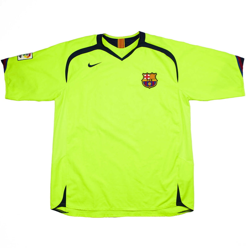 2005/06 Barcelona Ronaldinho #10 Away Shirt (XXL) Nike