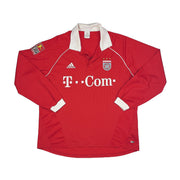 2005/06 Bayern München Ismael #25 *Match Issue* Langarm-Heimtrikot (L) Adidas