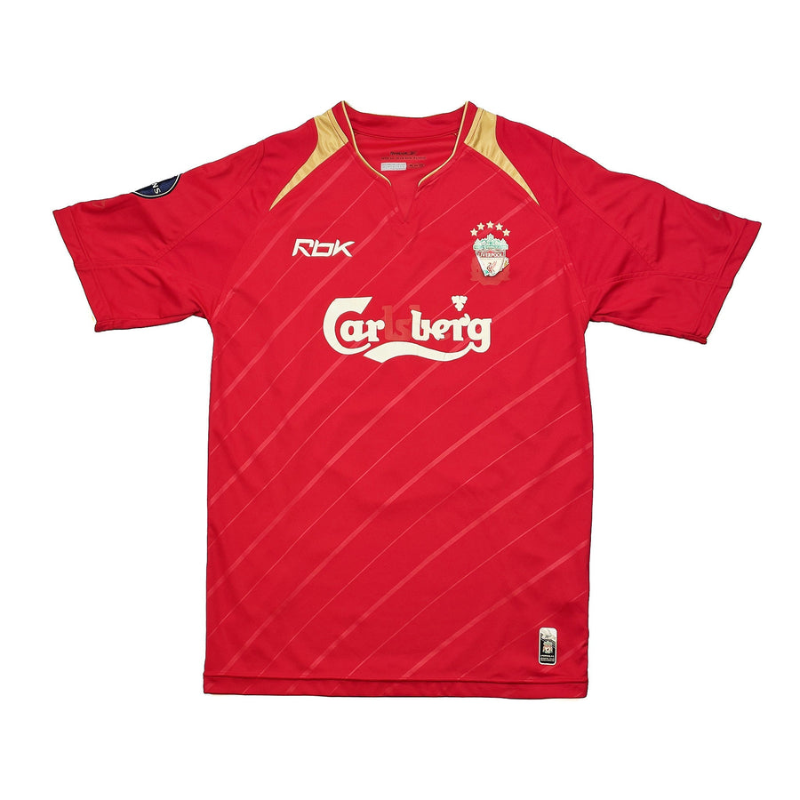 2005/06 Liverpool Carragher #23 C/L Heim Trikot (S) Reebok