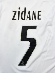 2005/06 Real Madrid Zidane #5 Heimtrikot (M) Adidas