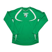 2005/06 The New Saints *handsigniertes* langärmeliges Heimtrikot (M) Legea