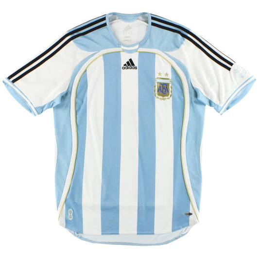 2006-07 Argentina adidas Home Shirt L