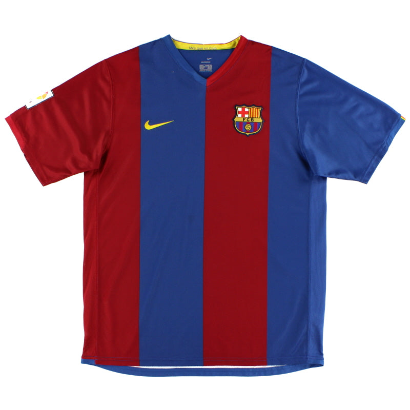 2006-07 Barcelona Nike Heimtrikot M