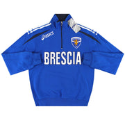 2006-07 Brescia Asics 1/4 Zip Trainingsjacke *Neu mit Etikett* S