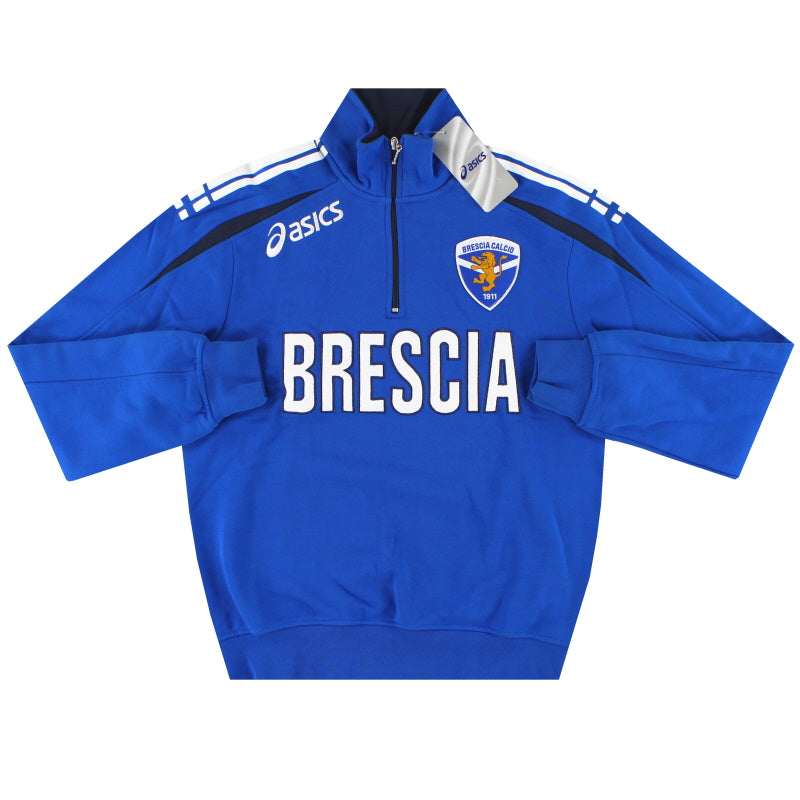 2006-07 Brescia Asics 1/4 Zip Trainingsjacke *Neu mit Etikett* S