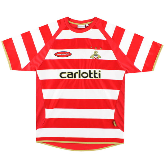 2006-07 Doncaster Rovers Carlotti Home Shirt M