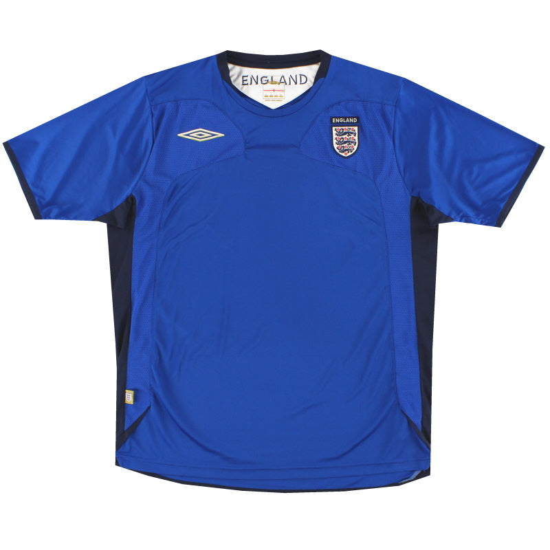 2006-07 England Umbro Trainingsshirt *Neuwertig* M