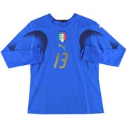 2006-07 Italien Player Issue Heimtrikot #13 Langarm Damen 14