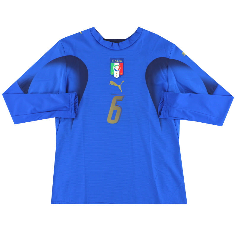 2006-07 Italien Player Issue Heimtrikot #6 L/S Damen 14