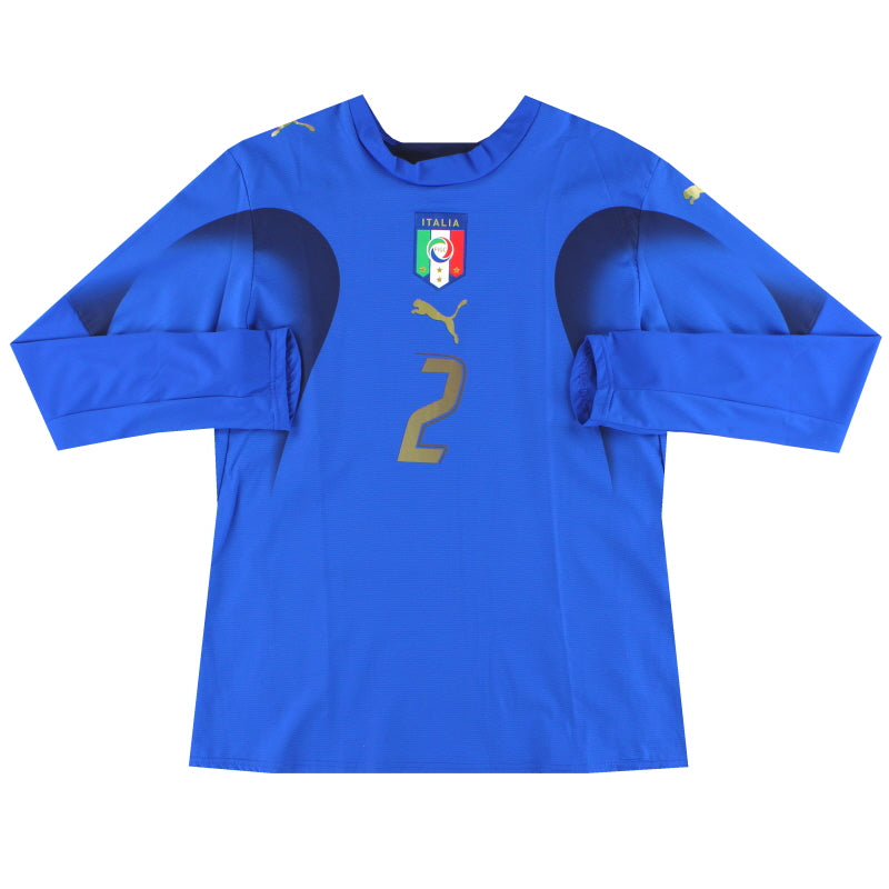 2006-07 Italien Player Issue Heimtrikot #2 Langarm Damen 14
