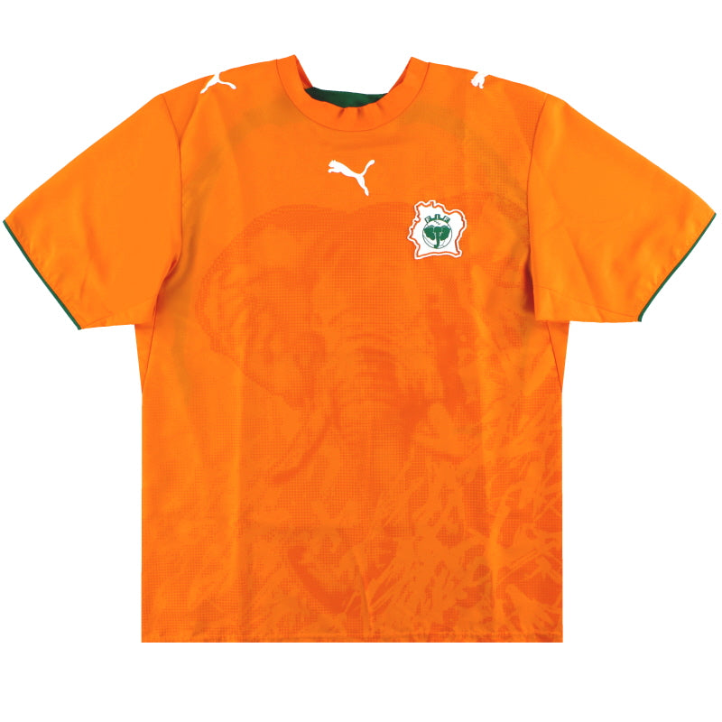2006-07 Elfenbeinküste Puma Heimtrikot L