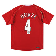 2006-07 Manchester United Nike Heimtrikot Heinze #4 *Neuwertig* L